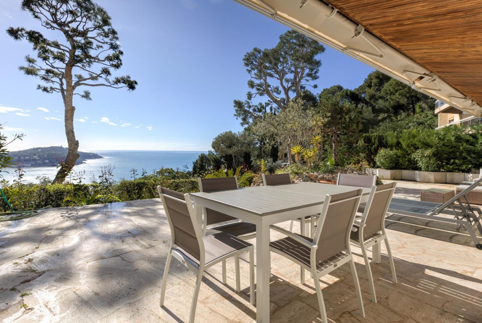 Giant Terrace On A Stunning View Apartment Villefranche-sur-Mer Luaran gambar