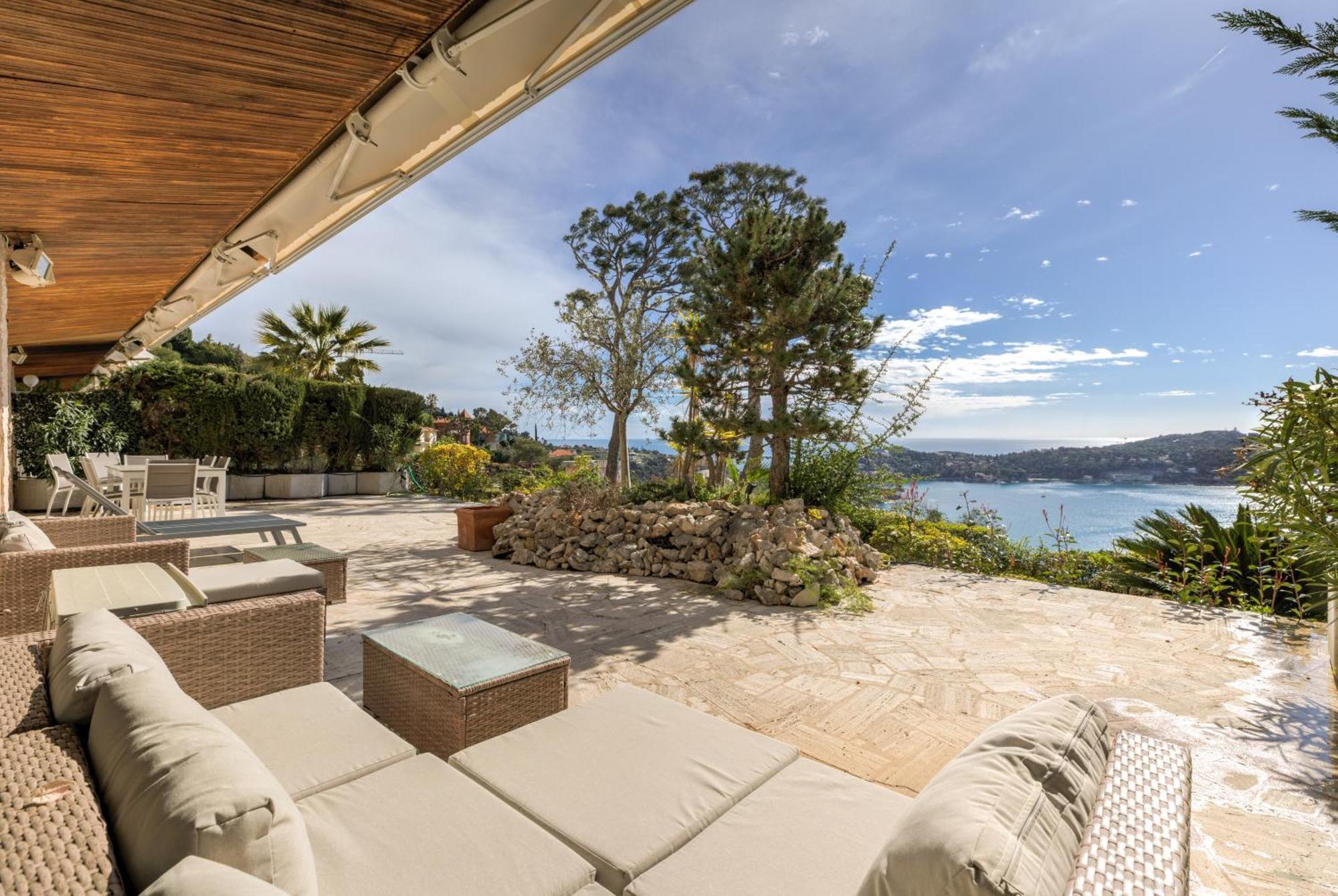 Giant Terrace On A Stunning View Apartment Villefranche-sur-Mer Luaran gambar