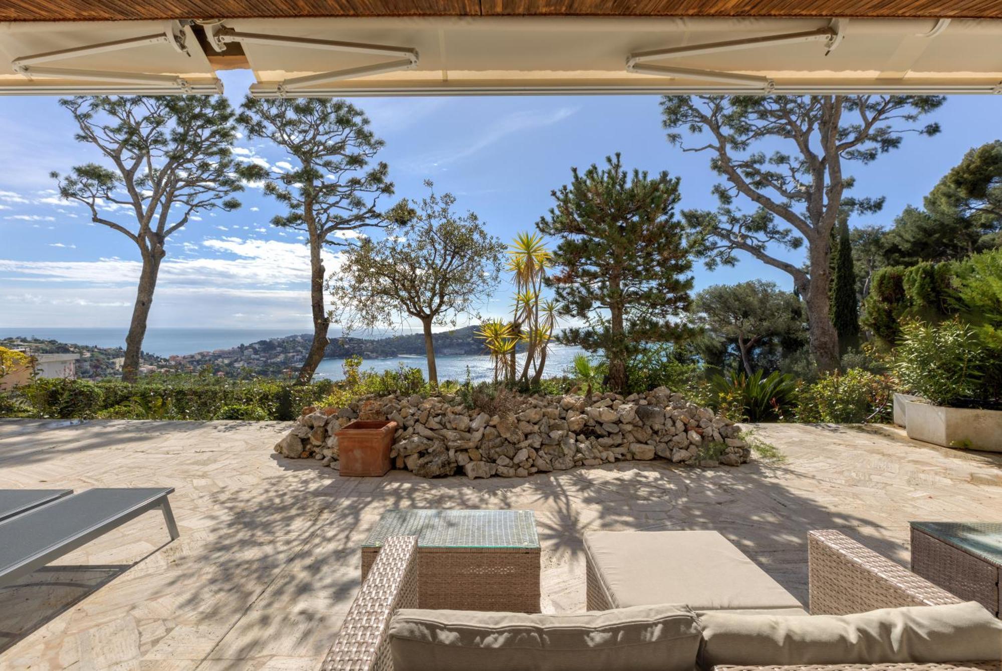 Giant Terrace On A Stunning View Apartment Villefranche-sur-Mer Luaran gambar
